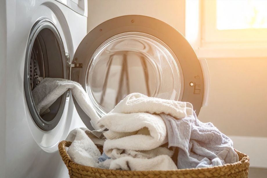 Comment Laundry Jet aspire-t-il le linge sale jusqu'à la machine à laver ?