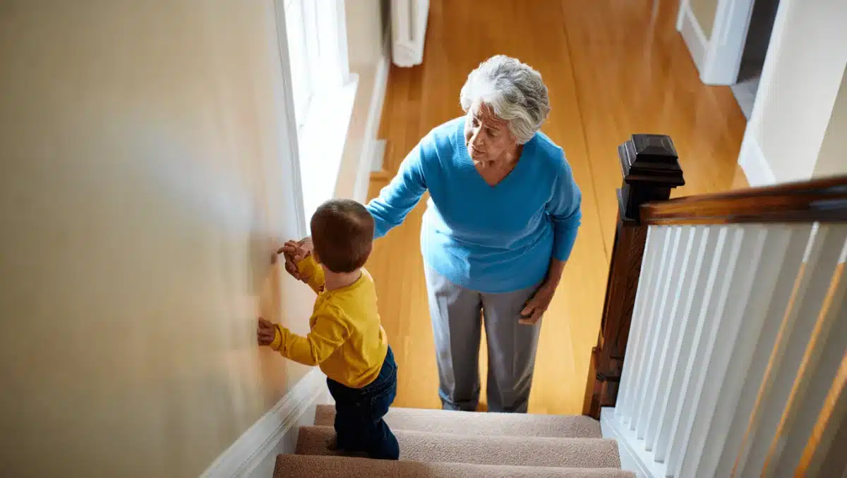 Rendre la maison plus sûre pour enfants et seniors en sécurisant les zones de passage