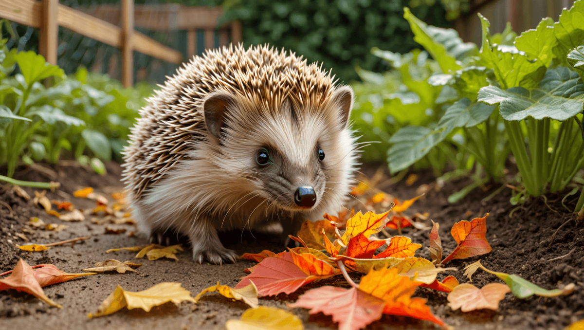 Que faire si je vois un hérisson dans mon jardin au début de l'automne?