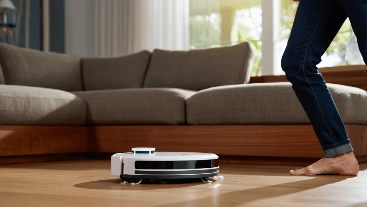 Robot aspirateur DJI Romo P : la marque de drones qui veut prendre le contrôle de ton salon