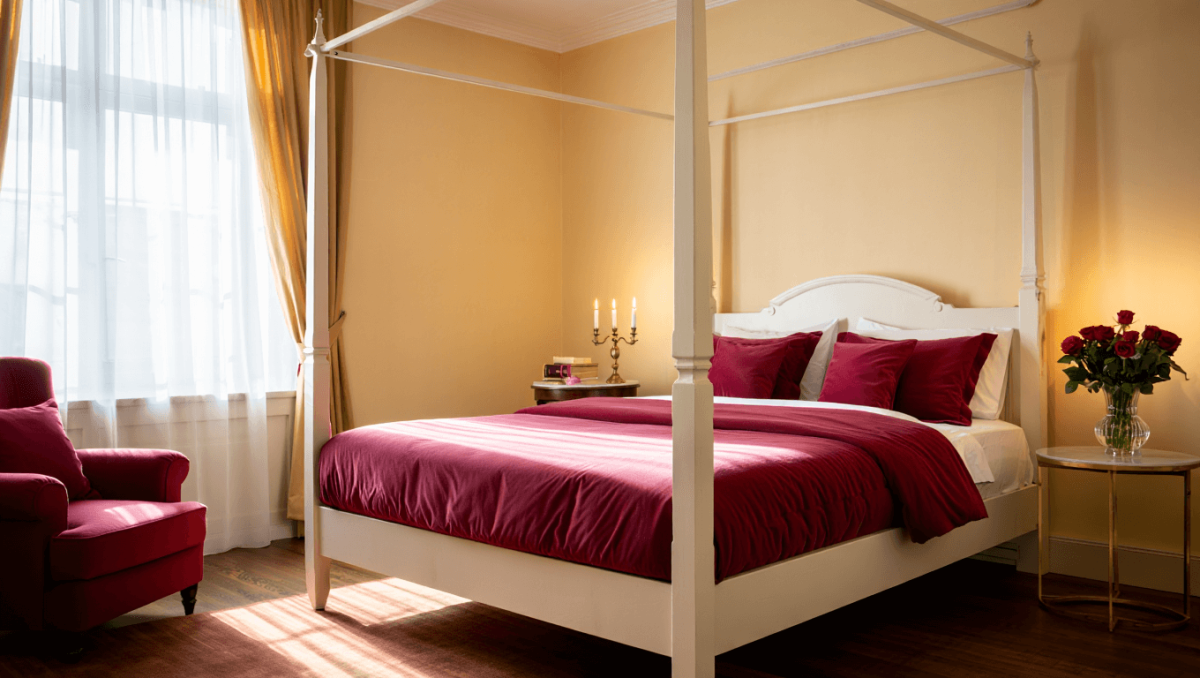 Décoration chambre adulte romantique :8 éléments à intégrer absolument!