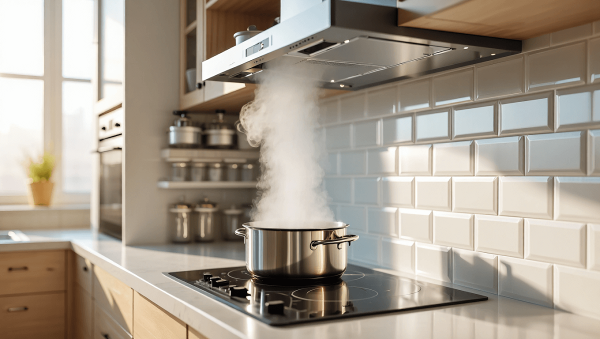 Hottes de cuisine - mode recyclage