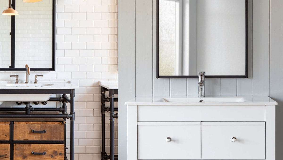Entre style industriel ou scandinave : quelle tendance meuble salle de bain choisir?