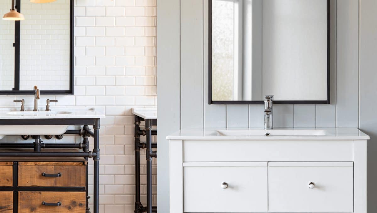 Entre style industriel ou scandinave : quelle tendance meuble salle de bain choisir?