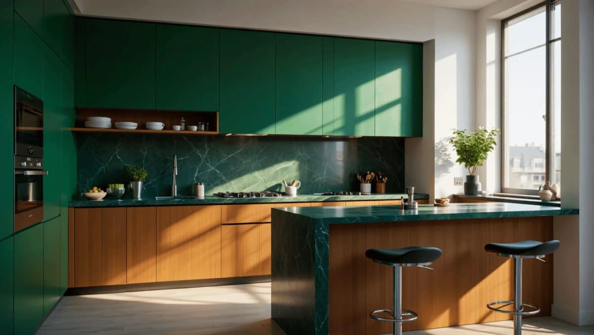 Tendance couleur cuisine 2026 : Découvrez ces 5 teintes qui cartonnent!