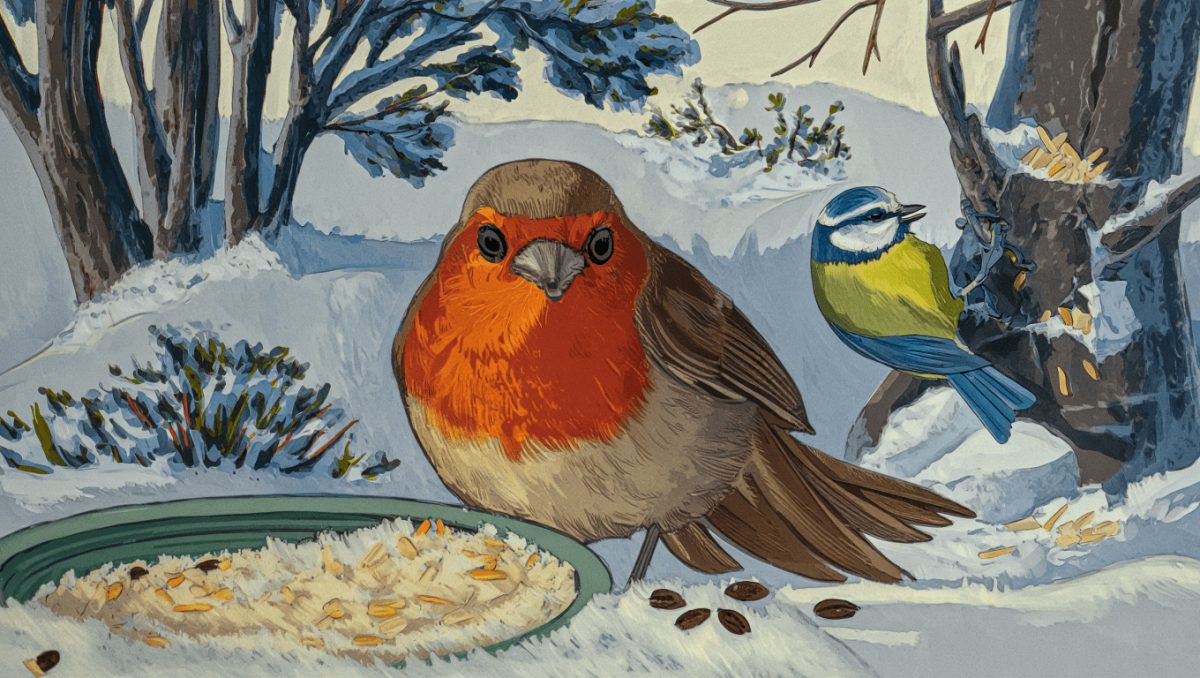 Quand arrêter de nourrir les oiseaux du jardin?