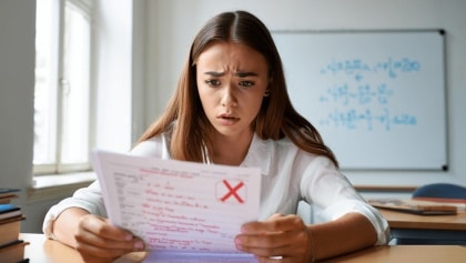 Une note recalée à l’examen