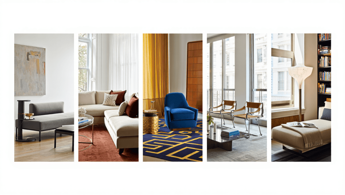 Design salon moderne : 5 idées pour créer un espace élégant et chaleureux