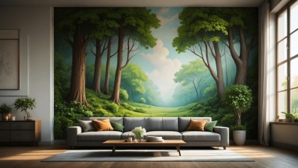 Déco toile murale : comment sublimer votre intérieur avec l’art mural?