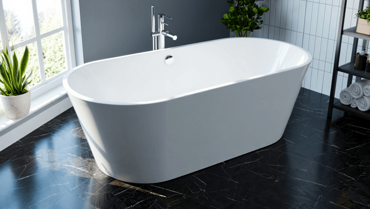 La baignoire îlot, pièce maîtresse d’une salle de bain stylée!