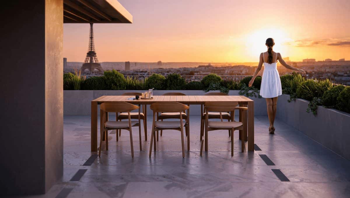 Aménager une terrasse sur un toit : 8 clés pour un rooftop d’exception!