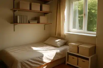 12 astuces de rangement pour optimiser l'espace d'une petite chambre